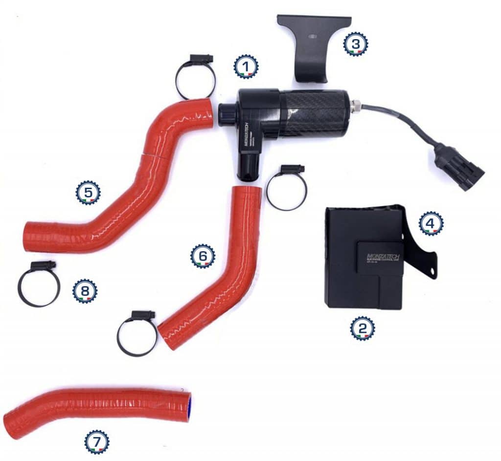 Engine cooling kit Ducati Panigale 1199-1299