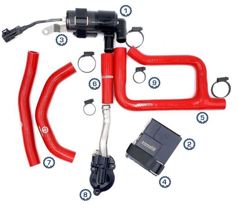 Engine cooling kit Honda CRF 450