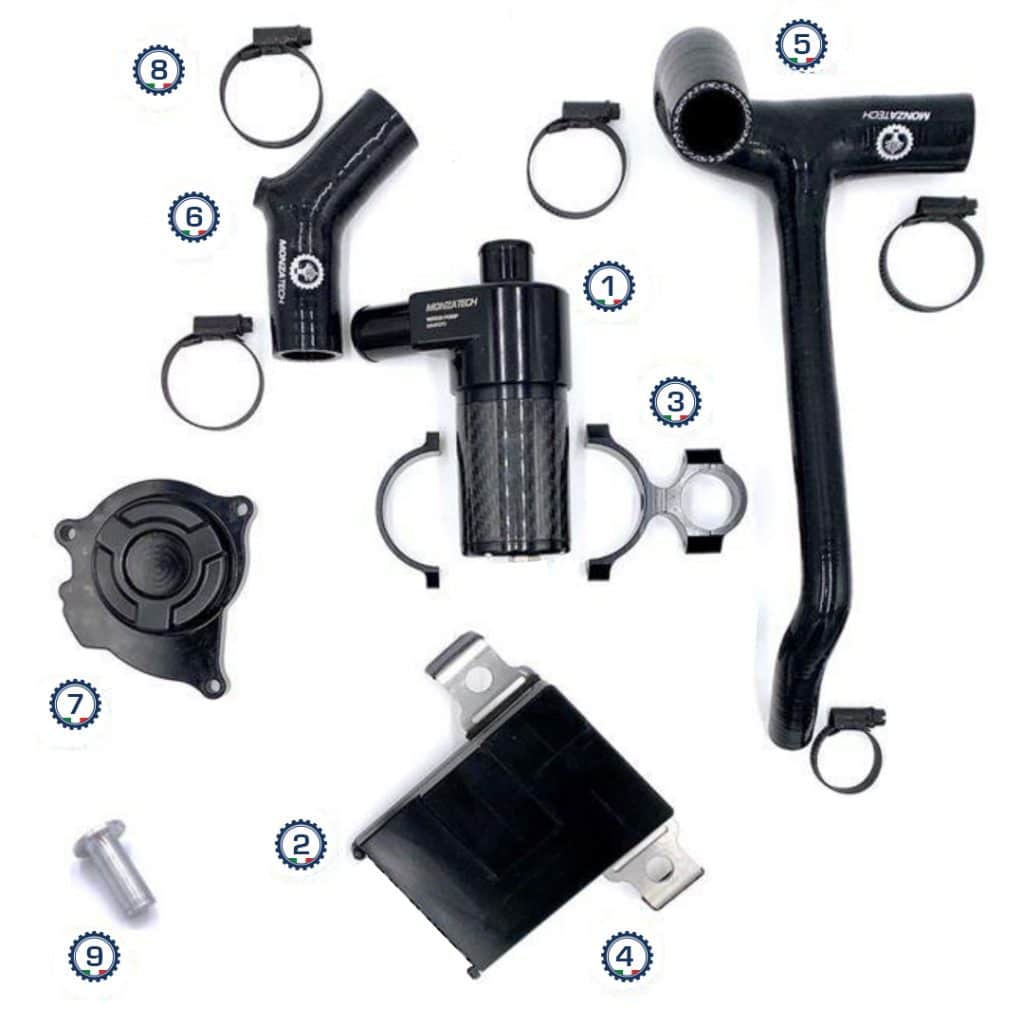 Engine cooling kit Yamaha Tenere T700 Racing