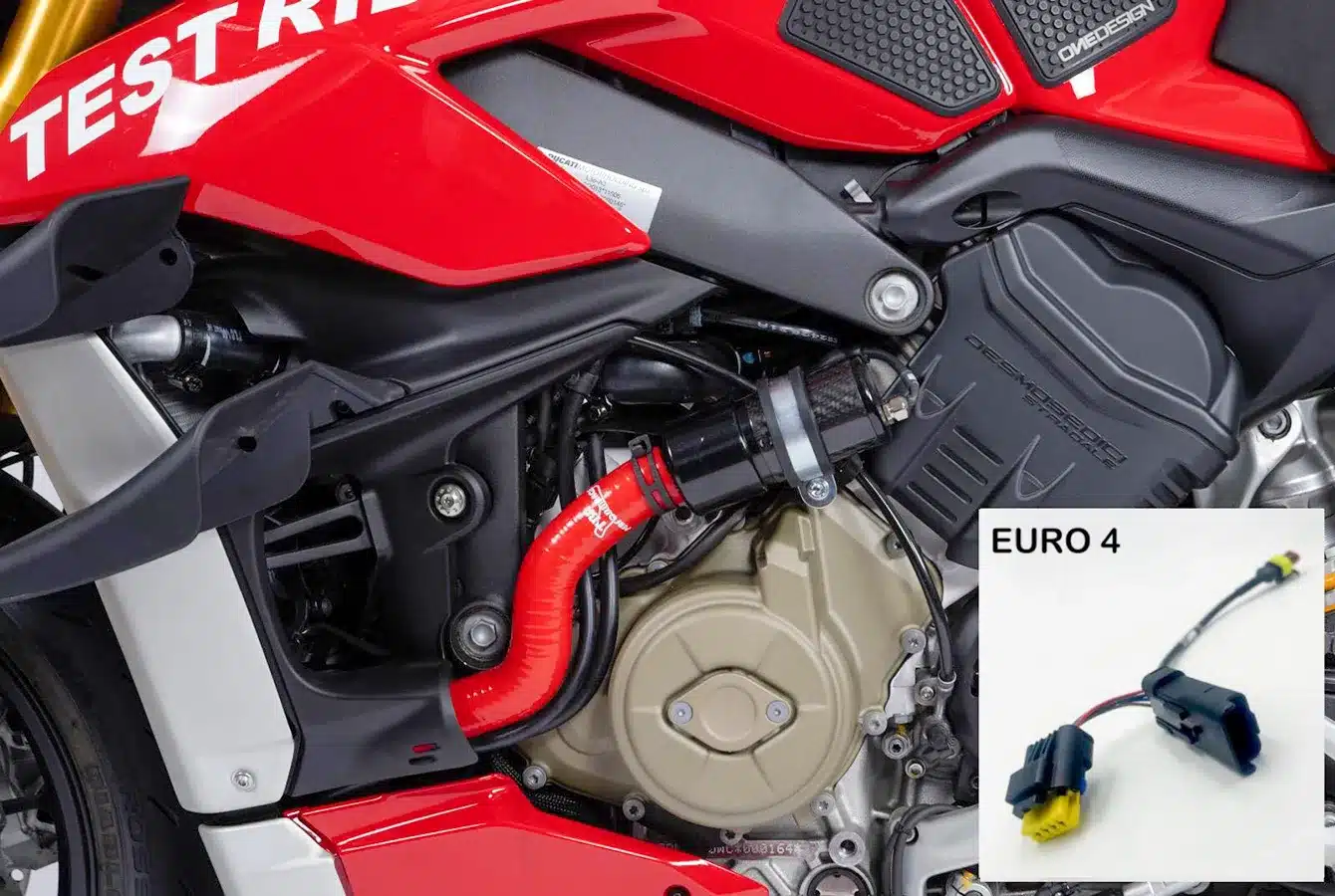 Kit raffreddamento motore moto Ducati Streetfighter V4 Euro 4