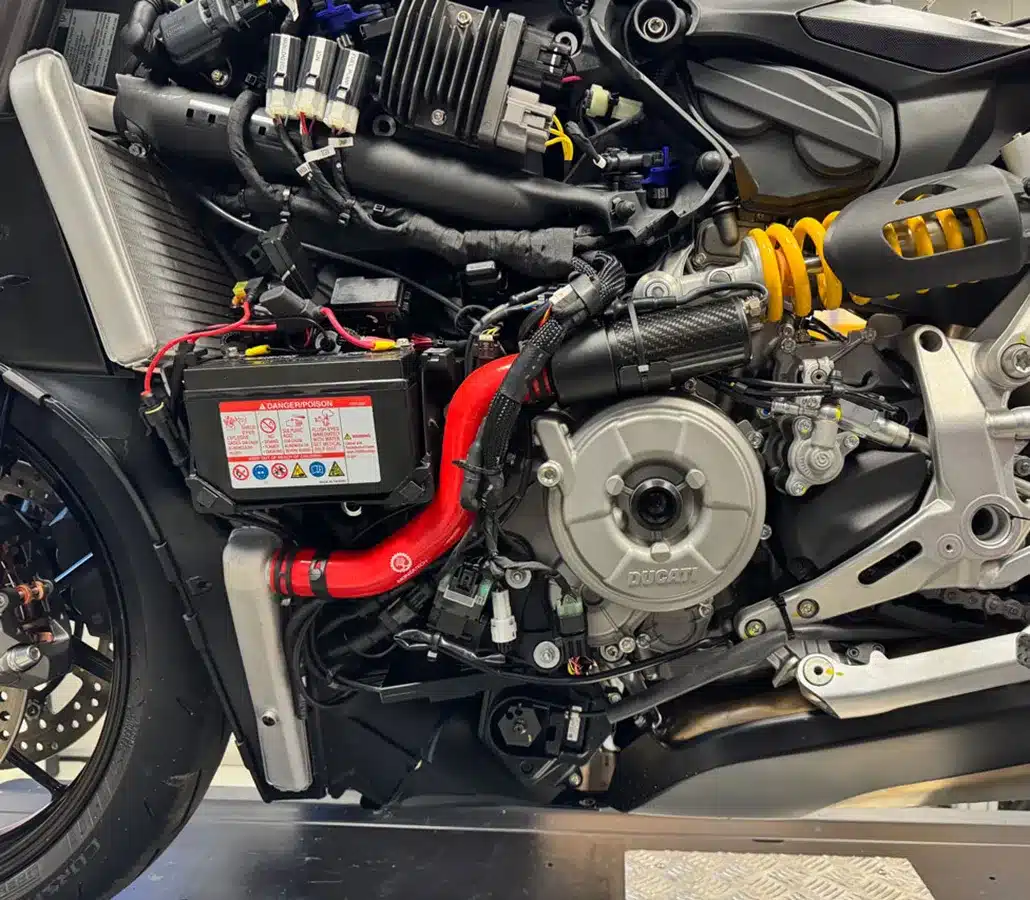 Motorcycle engine cooling kit Ducati Panigale V2 Euro 5