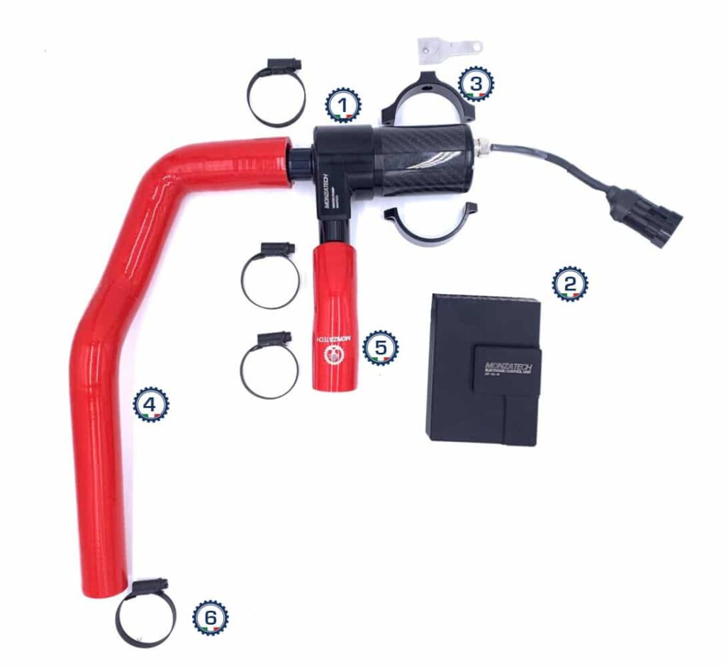 Kit raffreddamento motore moto Ducati Monster 937 2025 Euro 5